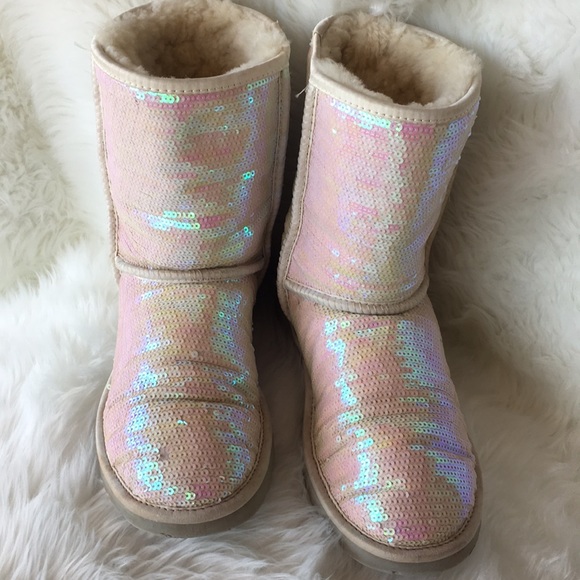 UGG Shoes - Classic Short Sequin Boots UGG
